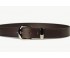 Mens Dress Belt Brown-Black 38mm-107NK